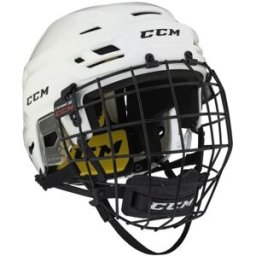 CCM Tacks 210 Combo SR, bílá, Senior, L, 58-63cm