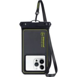 Mobile Origin Waterproof Floating Case 6.5" Black/Green