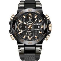 Lige Man digitální F0033-2 - černé/zlaté