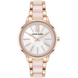 Anne Klein dámské hodinky kulaté zlaté AK/1412IRRG