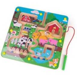 Bigjigs Toys Magnetické bludiště Farma