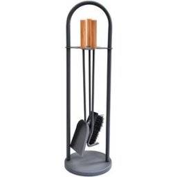 J.A.D. TOOLS Nářadí krbové s dřevěnou ručkou
