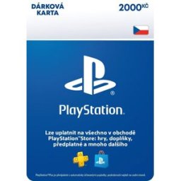 Sony PlayStation Store - Kredit 2000 Kč - CZ Digital