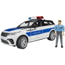 Bruder 02890 Policejní auto Range Rover Velar s policistou