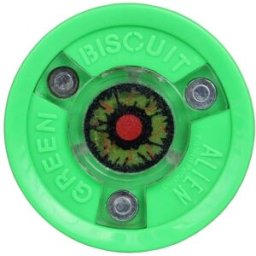 Green Biscuit Alien, svítící