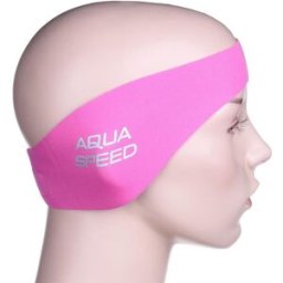 Aqua-Speed Ear Neo Koupací čelenka junior Multipack 4 ks růžová