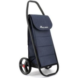 Rolser Com Tweed Polar Black Tube Taška na kolečkách modrá
