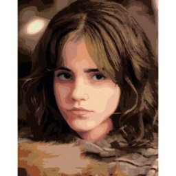 zuty Portrét Hermiona s přísným pohledem (Harry Potter), 40×50 cm, vypnuté plátno na rám