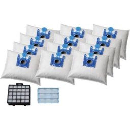 KOMA sada příslušenství pro vysavače BOSCH Typ G, Siemens, 12ks sáčků BS67PL s plastovým čelem, 1ks