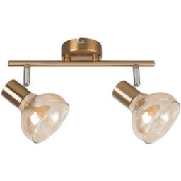 Rabalux - Bodové svítidlo 2xE14/40W/230V zlatá
