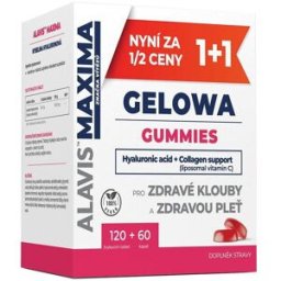 ALAVIS MAXIMA Gelowa Gummies 120 tablet + 60 kapslí