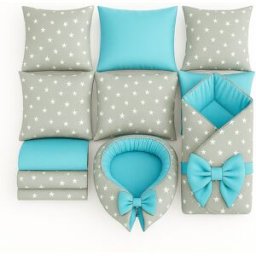 BabyTýpka Sada L Stars blue