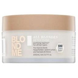 Schwarzkopf Professional BlondMe All Blondes Detox Mask posilující maska pro blond vlasy 200 ml