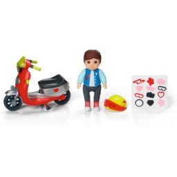 Zapf Creation BABY born Minis Sada se skútrem a panenkou