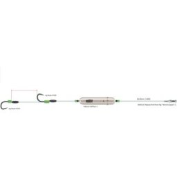 MADCAT Adjusta Profi River Rig "Worm & Squid" L 60g 180cm