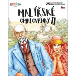 Imagu, s.r.o. Kresli.to Malířské omalovánky II: 25 slavných českých obrazů k vymalování