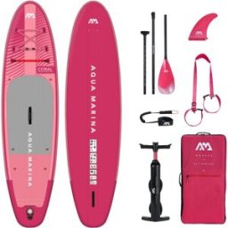 AQUA MARINA Coral 10'2'' × 31'' × 4.75'' Raspberry