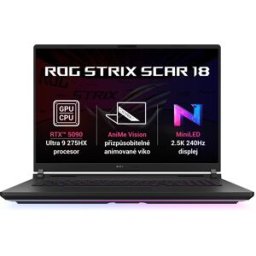Asus ROG Strix SCAR 18 G835LX-NEBULA011X Off Black