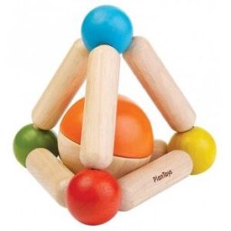 Plan Toys tvarovací chrastítko - triangle