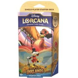 Ravensburger Disney Lorcana: Into the Inklands - Starter Deck Ruby & Sapphire