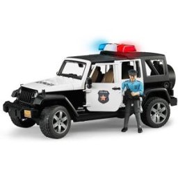Bruder 2526 Jeep Wrangler Policie s figurkou policisty