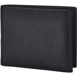 Samsonite Attack 2 SLG 015, kožená, ležatého formátu, černá