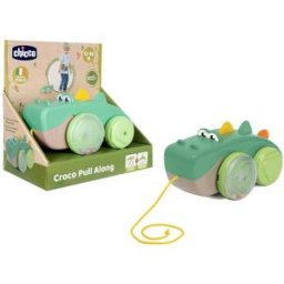 Chicco Hračka na tahání Krokodýl Eco+ 12 m+
