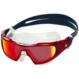 Aqua Sphere VISTA PRO titan. zrcadlová skla červená