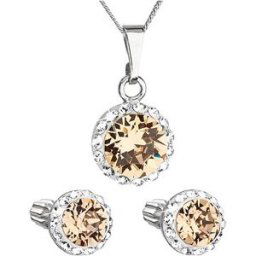 EVOLUTION GROUP 39352.3 It. colorado topaz s krystaly Swarovski® (stříbro 925/1000; 3 g)