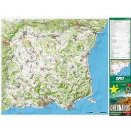 BOHEMIA INTERACTIVE DayZ Chernarus Printed Map