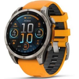 Garmin Fenix 8 47mm AMOLED Sapphire Titanium Orange/Graphite