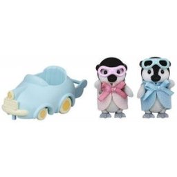 Sylvanian families Baby tučňáci dvojčata s autíčkem