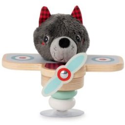 Lilliputiens Houpací letadlo s pilotem - vlk Ludvík