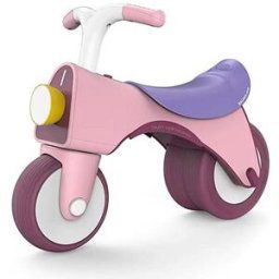 Bavytoy Růžové odrážedlo pro nejmenší v pastelových barvách