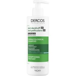 VICHY Dercos Šampon proti lupům pro normální až mastné vlasy 390 ml