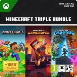 Microsoft Minecraft Triple Bundle - Xbox Series X S Digital