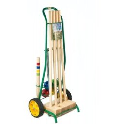 Lucio Londero Kroket Professional 10204 - pro 4 hráče - kovový vozík