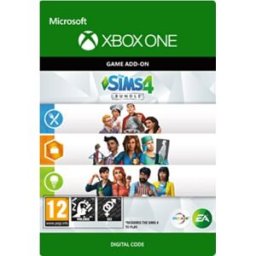 Microsoft THE SIMS 4 BUNDLE (GET TO WORK, DINE OUT, COOL KITCHEN STUFF) - Xbox Digital
