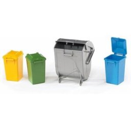 Bruder 2607 Sada popelnic pro popelářská auta