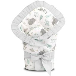 COSING Zavinovačka s volánkem a stuhou Lesní Přátelé mátová