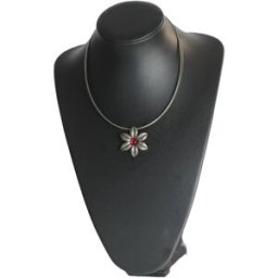 Eva Lhotáková E.L. 11 Sasanka s červeným sklem