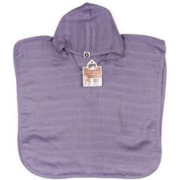 XKKO BMB Bambusové mušelínové pončo Colours Lavender Aura Vel. 2 (2-3 roky)
