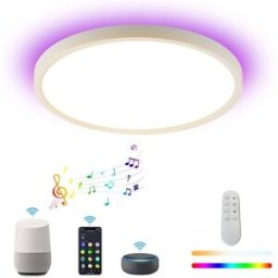 Immax NEO LITE TUDO Smart stropní svítidlo s RGB podsvícením 40cm, 50W Tuya WiFi BT Beacon