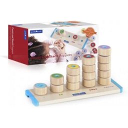 GuideCraft Počítej a skládej barevné válečky