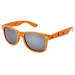 VEYREY OEM Sluneční brýle Nerd kaňka oranžové s černými skly