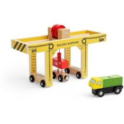 Bigjigs Toys Bigjigs Rail Portálový jeřáb