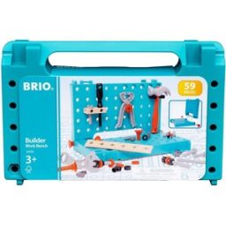 34596 Stavebnice BRIO BUILDER Pracovní stůl s nářadím