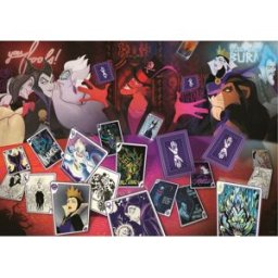 Trefl Puzzle Disney padouchové: Jen dobré karty 1000 dílků