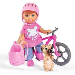 Simba Evička s bicyklem