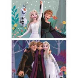 Educa Borras EDUCA Dřevěné Ledové království 2 × 25 dílků